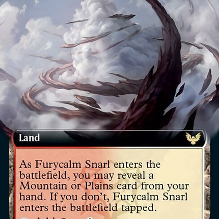 Furycalm Snarl (Extended Art) [Strixhaven: School of Mages]