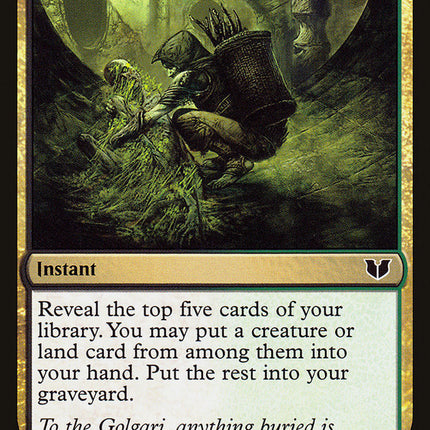 Grisly Salvage [Commander 2015]