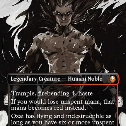Ozai, the Phoenix King (0311) (Borderless) [Avatar: The Last Airbender]