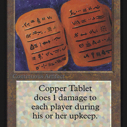 Copper Tablet [Collectors' Edition]