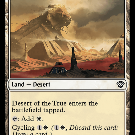 Desert of the True [Outlaws of Thunder Junction Commander]