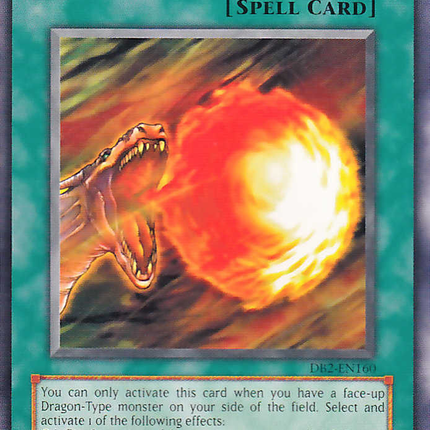 Dragon's Gunfire [DB2-EN160] Common