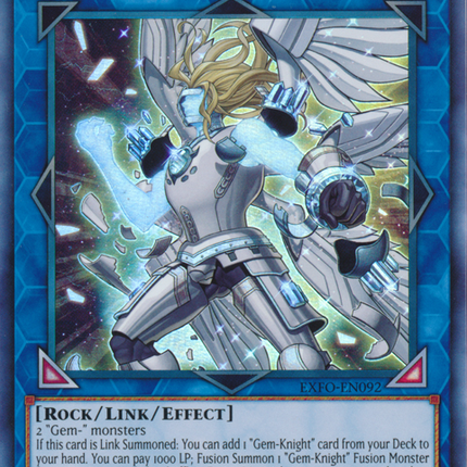 Gem-Knight Phantom Quartz [EXFO-EN092] Super Rare