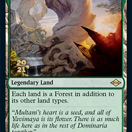 Yavimaya, Cradle of Growth [Modern Horizons 2 Prerelease Promos]