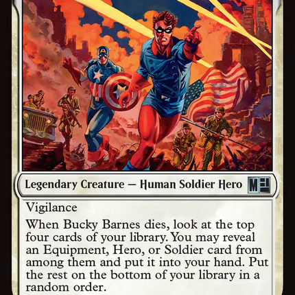 Bucky Barnes, Eager Ally [Marvel Super Heroes Commander]