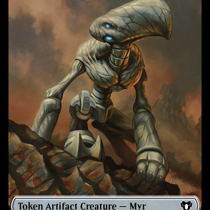Eldrazi // Myr Double-Sided Token [Commander Masters Tokens]