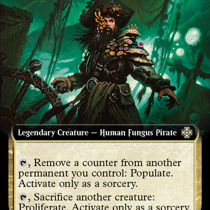 Xavier Sal, Infested Captain (Extended Art) [The Lost Caverns of Ixalan Commander]