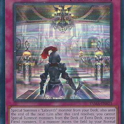 Welcome Labrynth [TAMA-EN023] Ultra Rare