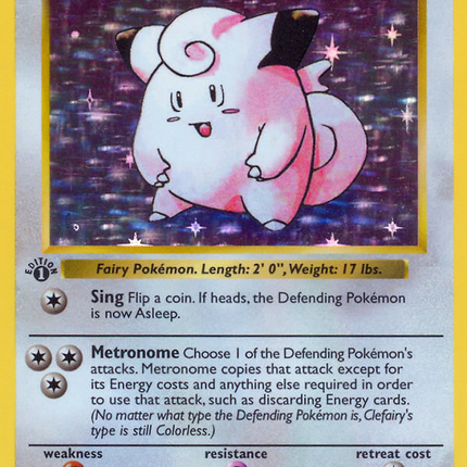 Clefairy (5/102) (Shadowless) [Base Set 1st Edition]