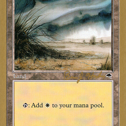 Plains (bh333) (Brian Hacker) [World Championship Decks 1998]