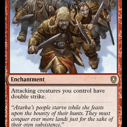 Berserkers' Onslaught [Bloomburrow Commander]