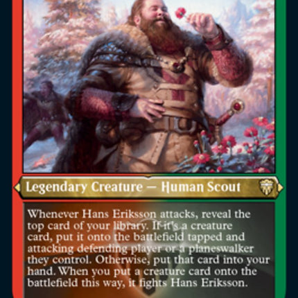 Hans Eriksson (Etched) [Commander Legends]