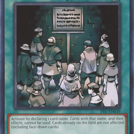 Prohibition (25th Anniversary) [PSV-EN039] Rare