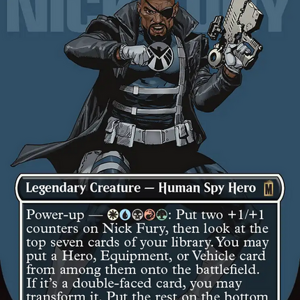 Nick Fury, Agent of S.H.I.E.L.D. (Borderless) (0357) [Marvel Super Heroes]