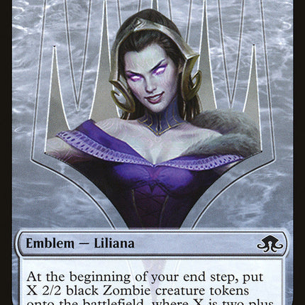 Liliana, the Last Hope Emblem [Eldritch Moon Tokens]