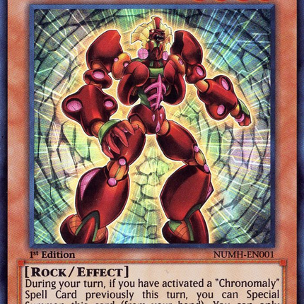 Chronomaly Aztec Mask Golem [NUMH-EN001] Super Rare