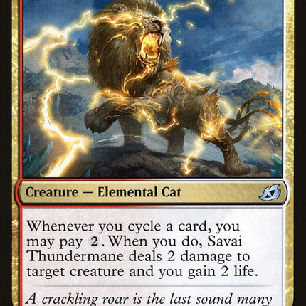 Savai Thundermane [Ikoria: Lair of Behemoths]