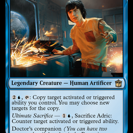 Adric, Mathematical Genius (Surge Foil) [Doctor Who]