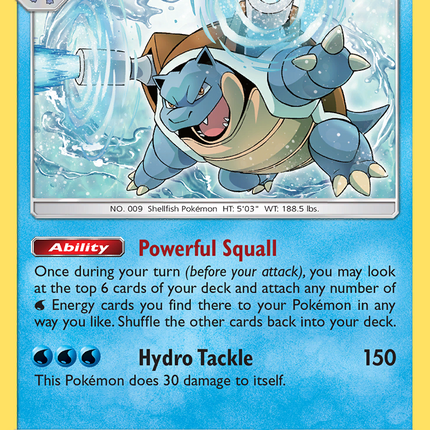 Blastoise (25/181) [Sun & Moon: Team Up]