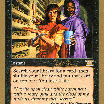 Vampiric Tutor (Jakub Slemr) [World Championship Decks 1999]