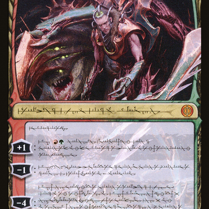 Lukka, Bound to Ruin (Phyrexian) [Phyrexia: All Will Be One]