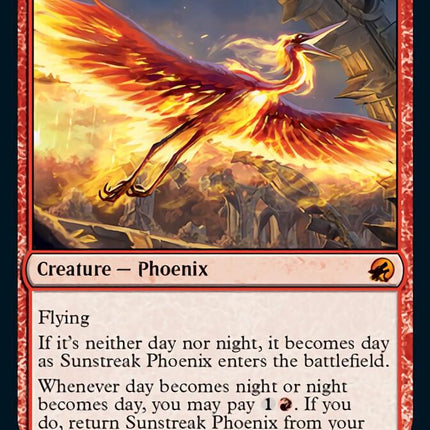 Sunstreak Phoenix [Innistrad: Midnight Hunt]