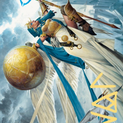 Linvala, Shield of Sea Gate Art Card (Gold-Stamped Signature) [Zendikar Rising Art Series]