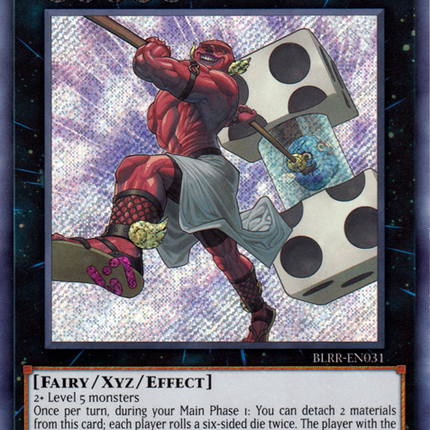 Number 67: Pair-a-Dice Smasher [BLRR-EN031] Secret Rare