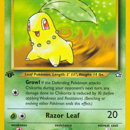 Chikorita (54/111) [Neo Genesis 1st Edition]