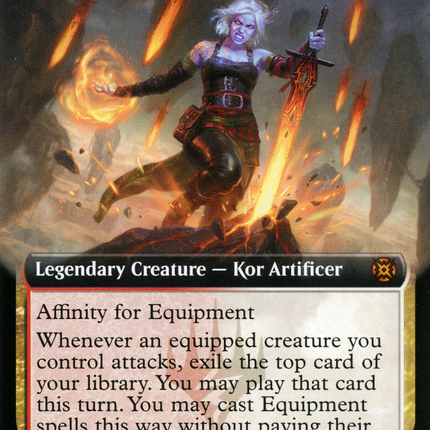 Nahiri, Forged in Fury (Extended Art) [March of the Machine: The Aftermath]