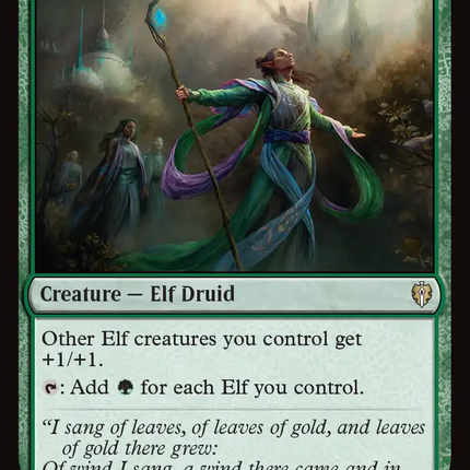 Elvish Archdruid [The Hobbit: Eternal-Legal]
