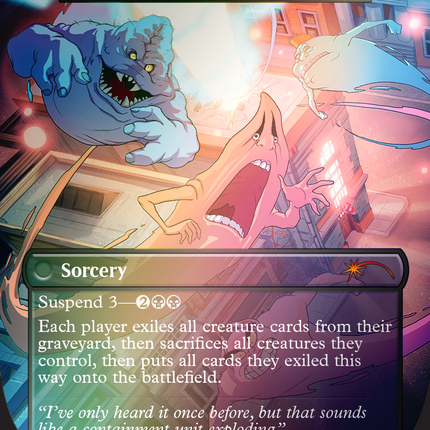 Total Containment Failure - Living End (Rainbow Foil) [Secret Lair Drop Series]