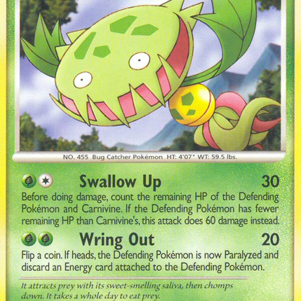 Carnivine (21/130) [Diamond & Pearl: Base Set]