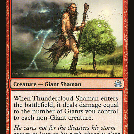Thundercloud Shaman [Modern Masters]