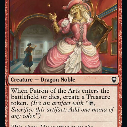 Patron of the Arts [Commander Legends: Battle for Baldur's Gate]