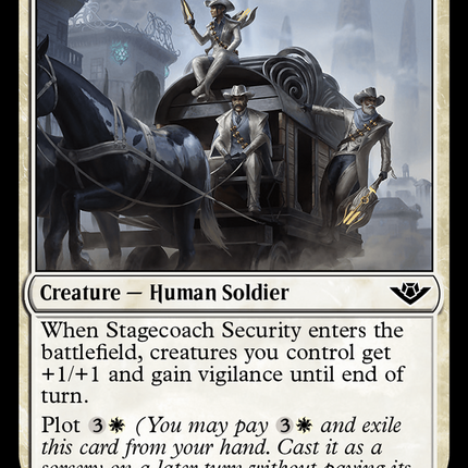Stagecoach Security [Outlaws of Thunder Junction]