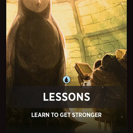 Lessons Theme Card [Avatar: The Last Airbender Tokens]