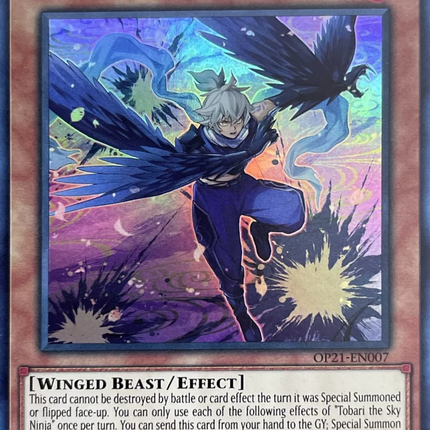 Tobari the Sky Ninja [OP21-EN007] Super Rare