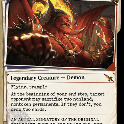Rakdos, Patron of Chaos (Showcase) (Invisible Ink) [Murders at Karlov Manor]