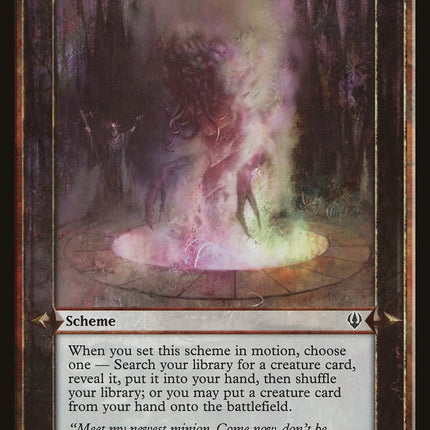 Introductions Are in Order (Schemes) [Archenemy Schemes]