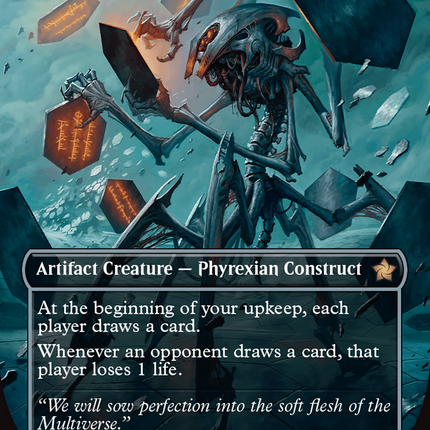 Scrawling Crawler (Borderless) (Mana Foil) [Foundations]