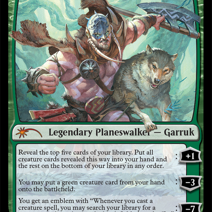Garruk, Caller of Beasts [Secret Lair Drop Series]