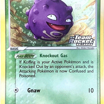 Koffing (61/109) (Stamped) [EX: Team Rocket Returns]
