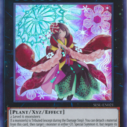 Kanzashi the Rikka Queen [SESL-EN021] Super Rare