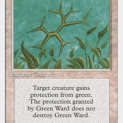 Green Ward [Fourth Edition]