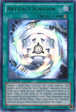 Artifact Ignition [PRIO-EN060] Ultra Rare