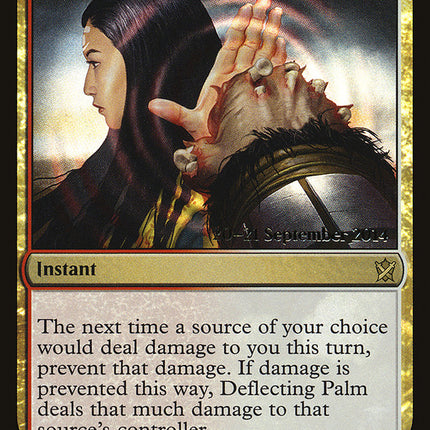 Deflecting Palm [Khans of Tarkir Prerelease Promos]