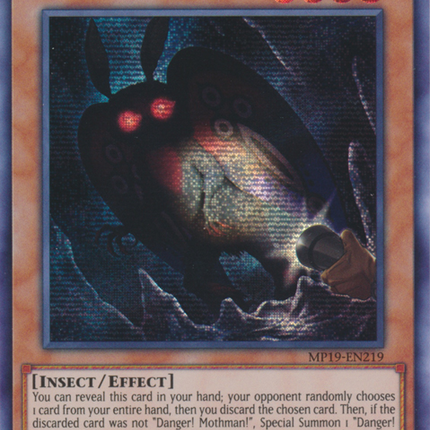 Danger! Mothman! [MP19-EN219] Prismatic Secret Rare