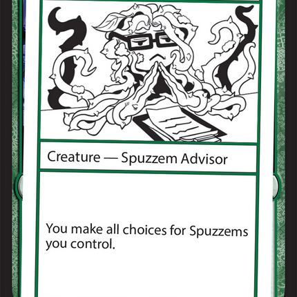 Spuzzem Strategist [Mystery Booster 2 Playtest Cards]