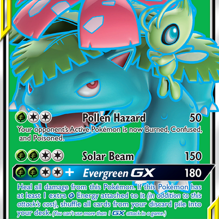Celebi & Venusaur GX (159/181) [Sun & Moon: Team Up]